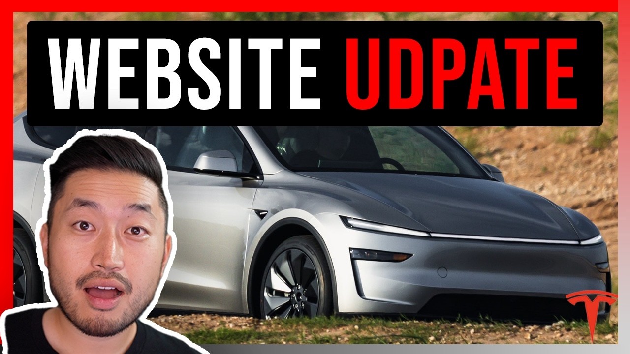 Tesla Website Update - YouTube
