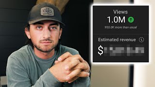 This is How Much YouTube Paid Me for my 1,000,000 Viewed Video