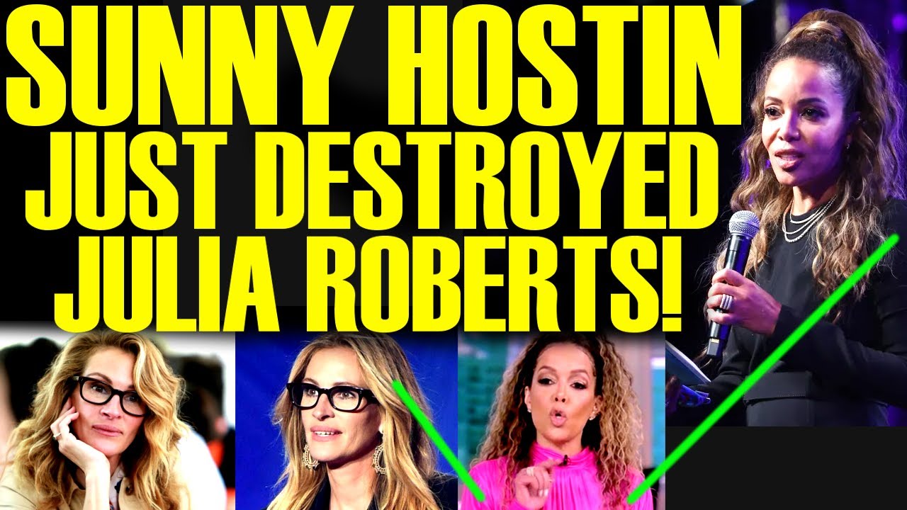 SUNNY HOSTIN LOSES IT WITH JULIA ROBERTS AFTER FACING WORLD RECORD