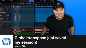 Global Transpose Just SAVED My Session | PreSonus