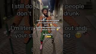 Drunk text message
