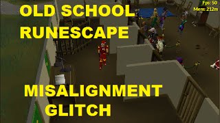 Old School Runescape - Misalignment Glitch - 8/20/2015