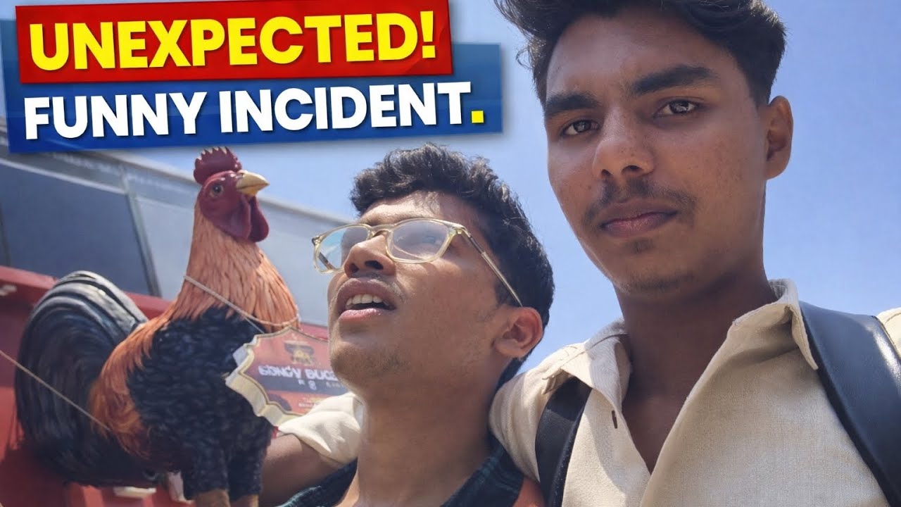 Unexpected Funny Moment with Giant Chicken 🐔😂 | Crazy Day Out Vlog