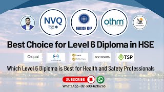 Download Lagu Best Level 6 Diploma in HSE | Comparison NVQ, OTHM, NEBOSH IDIP | Best guide to select Level 6 HSE MP3