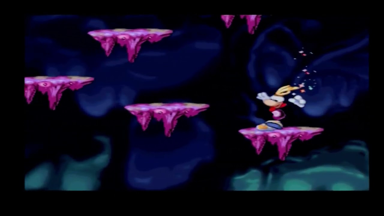 Rayman Junior les cavernes éléctriques partie 26