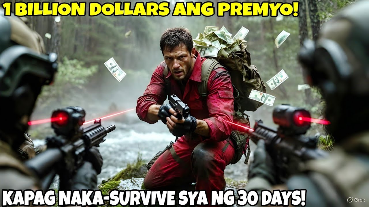 PARA MANALO NG 1 BILLION DOLLARS AY KAILANGAN NYANG MAKASURVIVE NG 30 DAYS! TAGALOG MOVIE RECAP