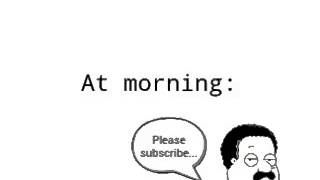 Rage Comic #9 True story: At morning