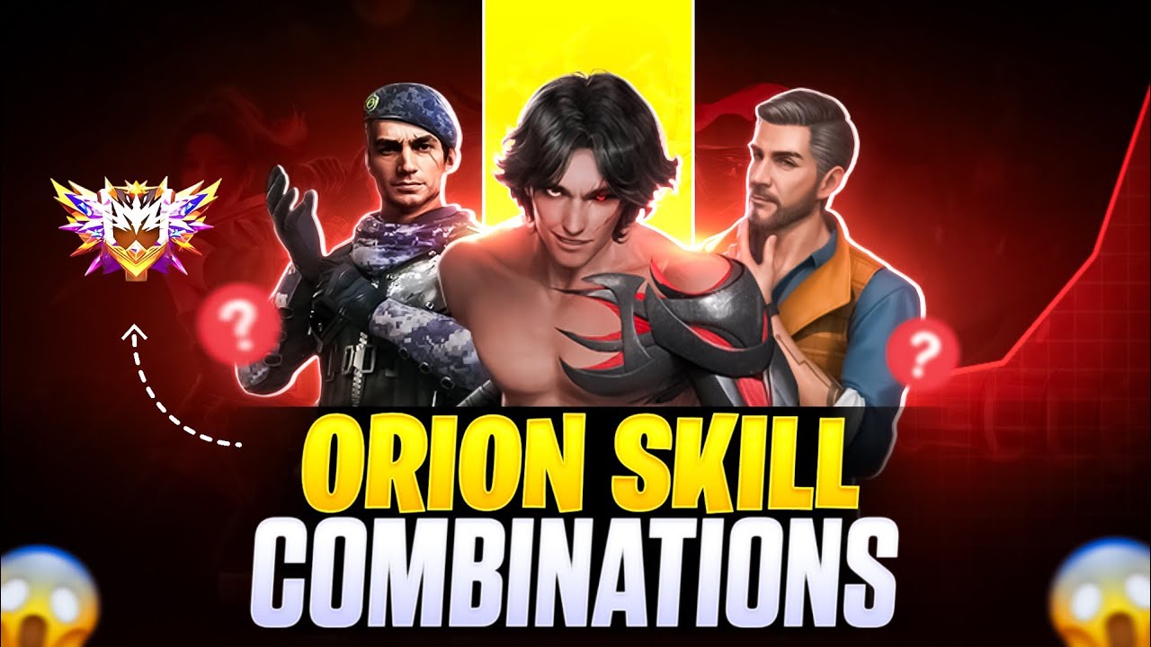 ORION CHARACTER (2026 EDITION ✅) SKILL COMBINATIONS || Best Character Skill Combination For Cs Rank