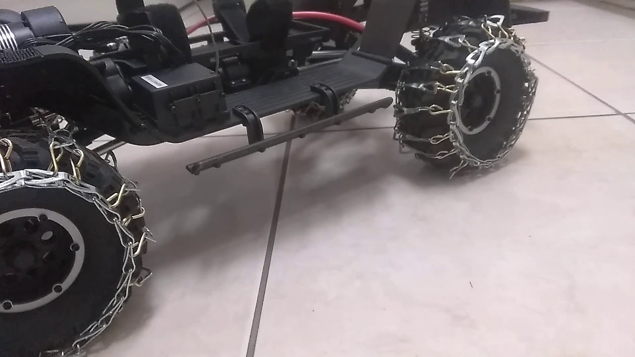 RC snow chains, unique design YouTube