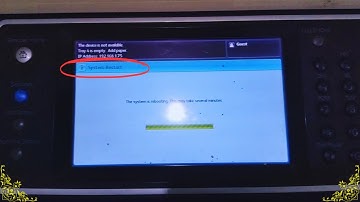 After 4 Copies, the Machine restarts Automatically | Automatically Restarts Problem Xerox 5875