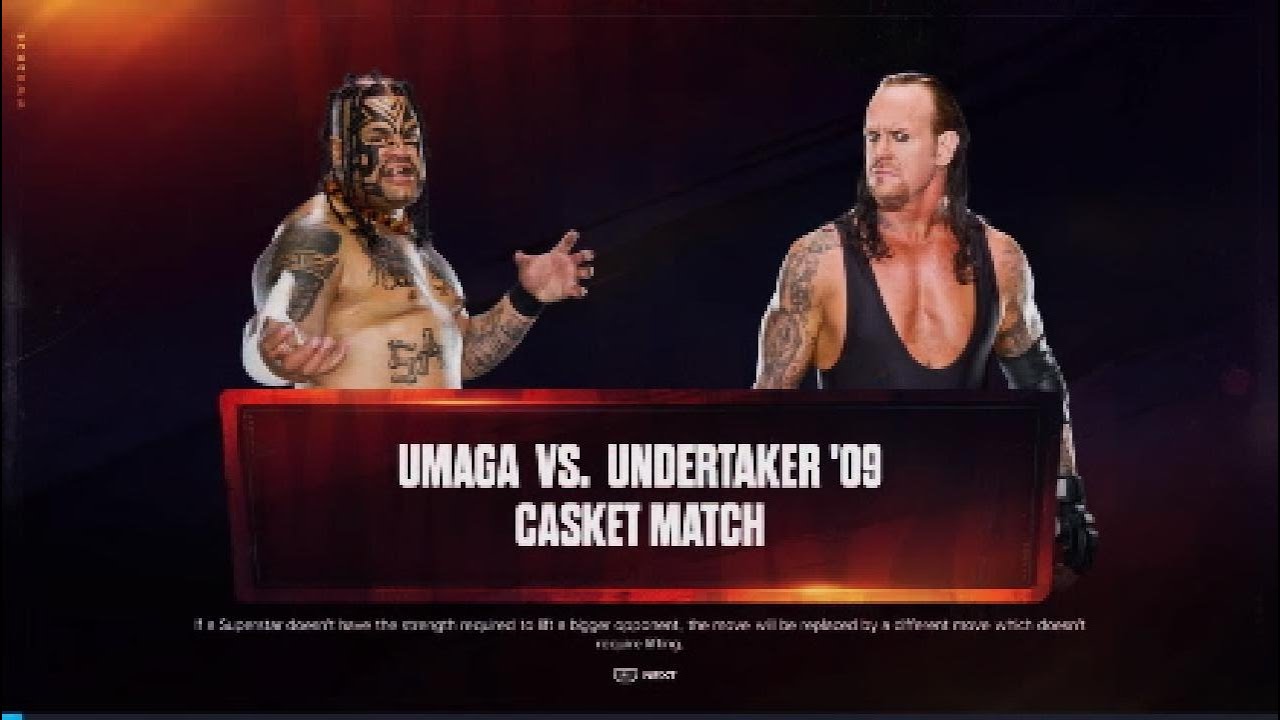 WWE 2K 🎮 🇯🇵 Hall - SmackDown vs. Raw - Champion vs. Champion - Umaga vs. The Undertaker ⚰️
