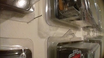 How I hang my Vintage Collection figures to display on the wall with a Pro Tech Star Case