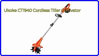 REVIEW (2026): Ukoke CT1940 Cordless Tiller Cultivator. ESSENTIAL details.