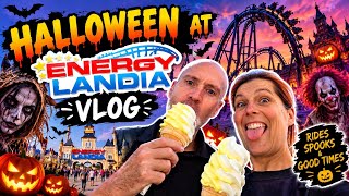 ENERGYLANDIA HALLOWEEN 🎃👻 BIG COASTERS & POV RIDES! | Poland Theme Park Vlog