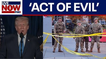 WATCH: Trump video message on DC shooting