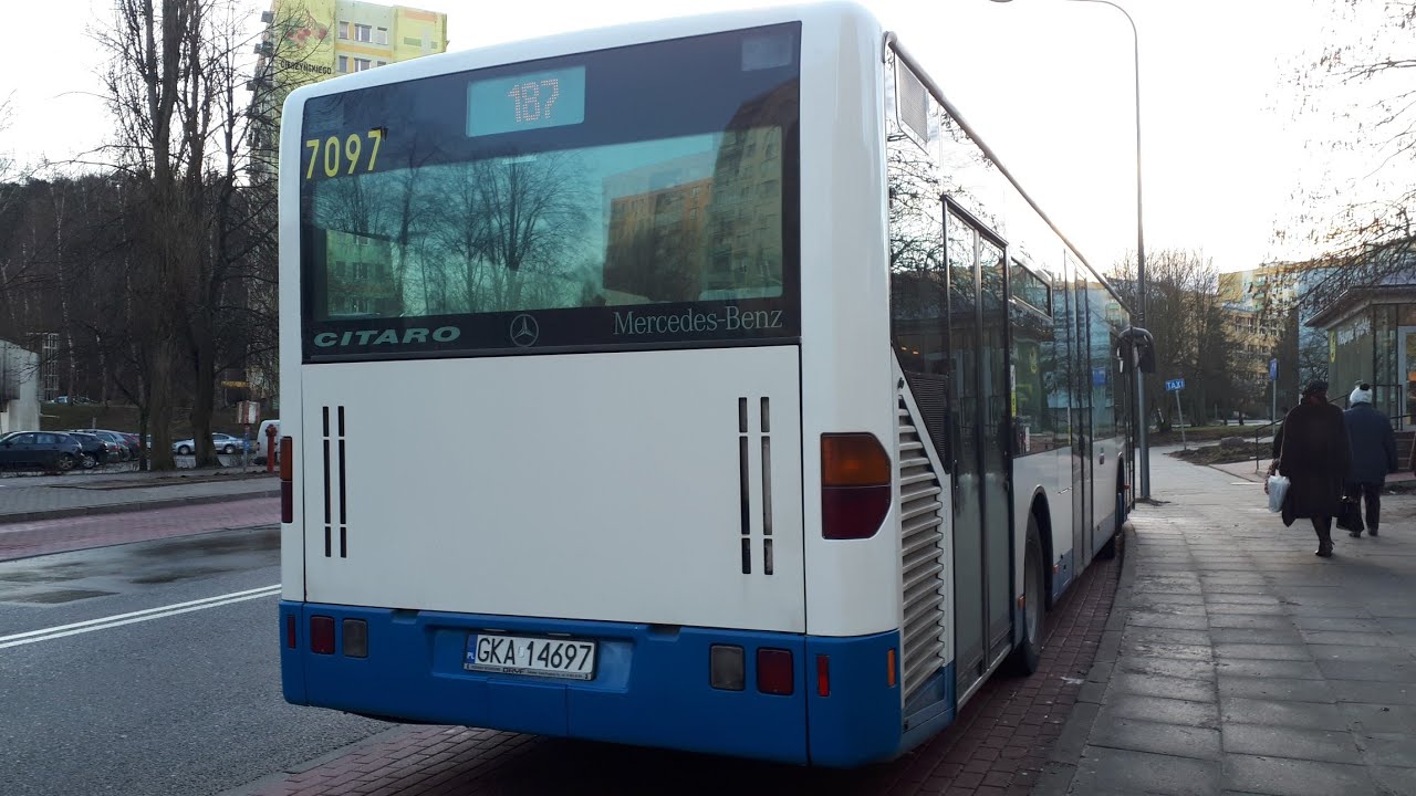 [*] | [Gryf o. Gdynia] Mercedes-Benz O530 Citaro #7097 - linia 187, kier. Dolny Sopot Haffnera (2/3)