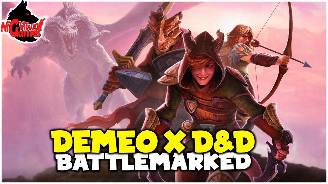 Demeo x D&D Battlemarked - RPG Fantástico de Tabuleiro no Universo D&D - Gameplay PT-BR