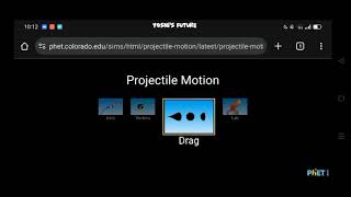 Tutorial Menggunakan Website PheT Colorado (Projectile Motion)