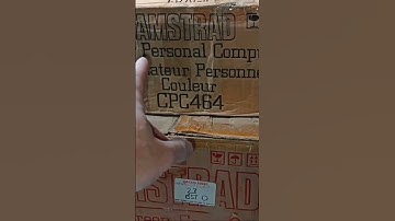 Amstrad Monitor GT-65 with CPC464.