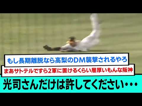 光司さんだけは許してください・・・【阪神タイガース/プロ野球/なんJ反応まとめ・ 2chスレ・5chスレまとめ/VOICEVOX/近本光司/死球/2023年月日】