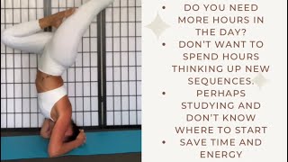 Vinyasa Yoga Class Printable Download 202325