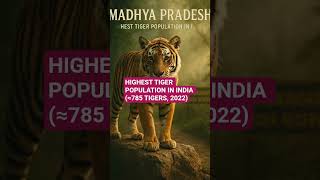 Madhya Pradesh: The Tiger State of India | Highest Tiger Population (2022 Census)