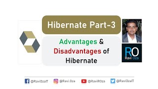 Hibernate Part-3 | Advantages and Disadvantages of Hibernate framework (Gujarati)
