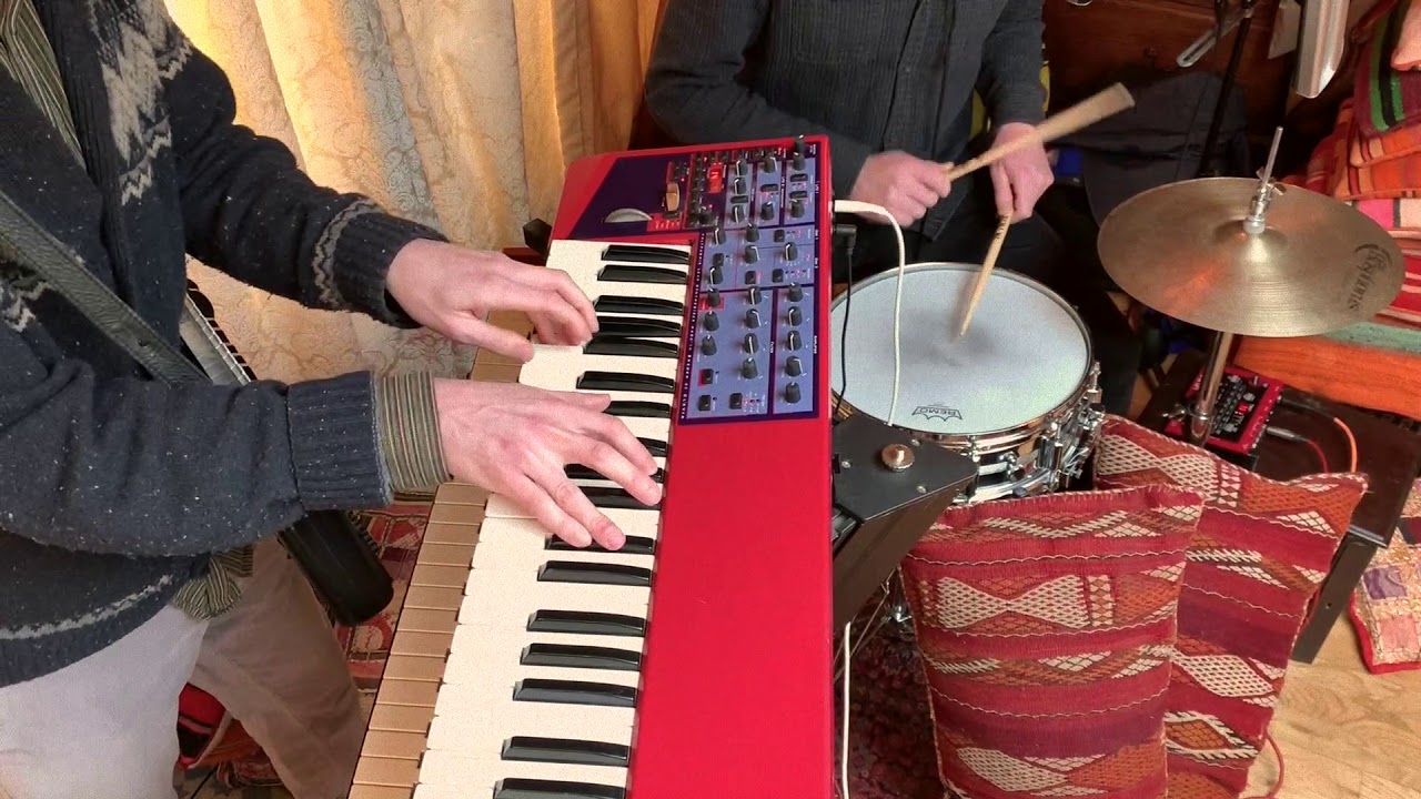 Nord Drum One & Rogers Dynasonic Snare - EuphorialsJam#2 feat. Wesley Gibbens & Zac Gvi