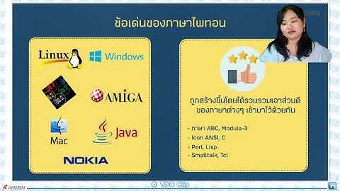 การออกแบบขั้นตอนการทำงานและการเขียนโปรแกรมด้วยภาษา Python ม.2