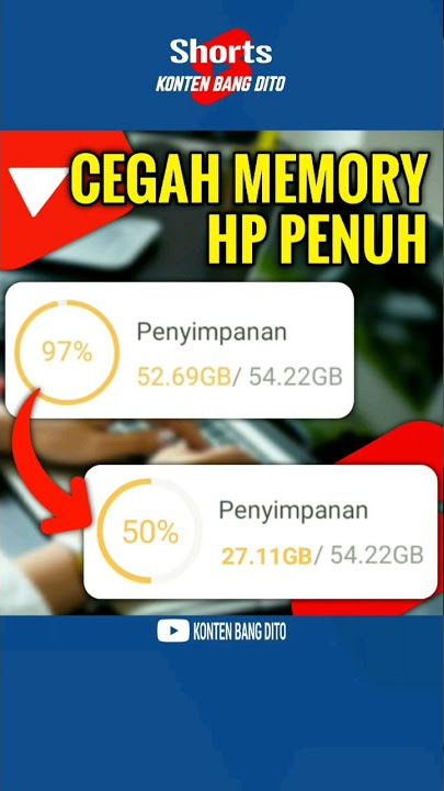 Cara Mengatasi Memori HP Penuh #shorts #android #iphone #memory