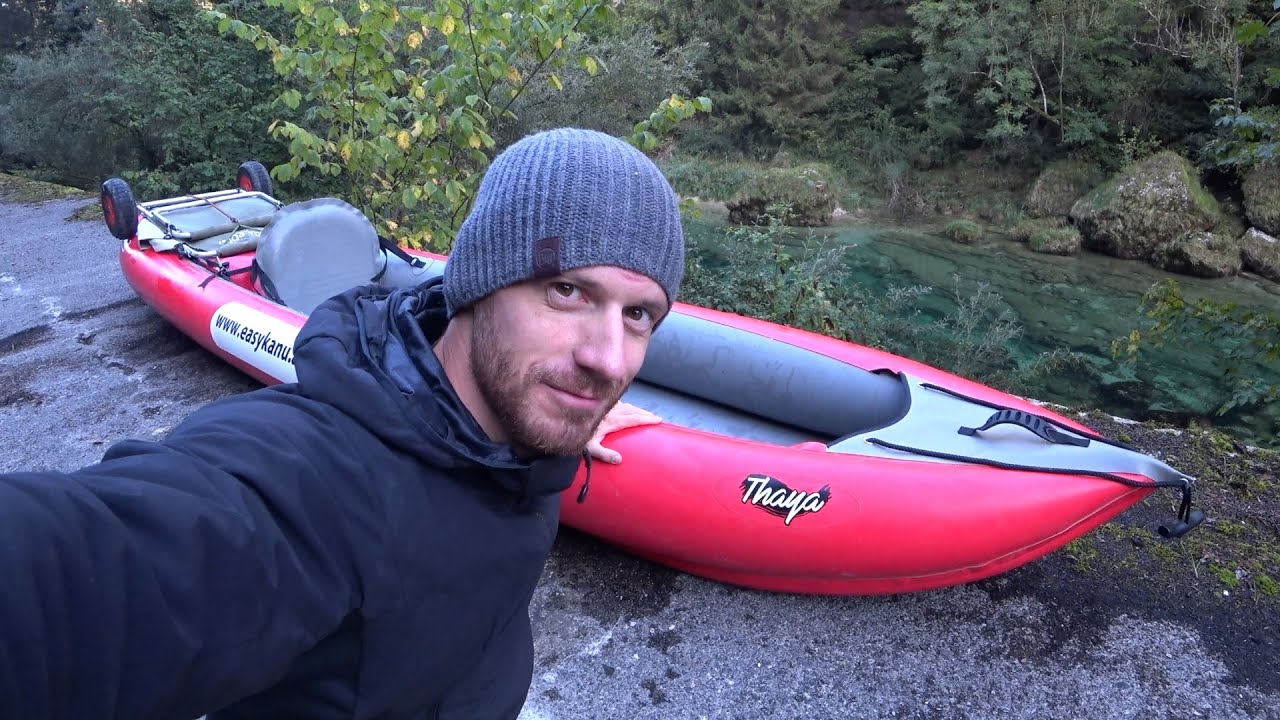 Testpaddeln im Gumotex Thaya