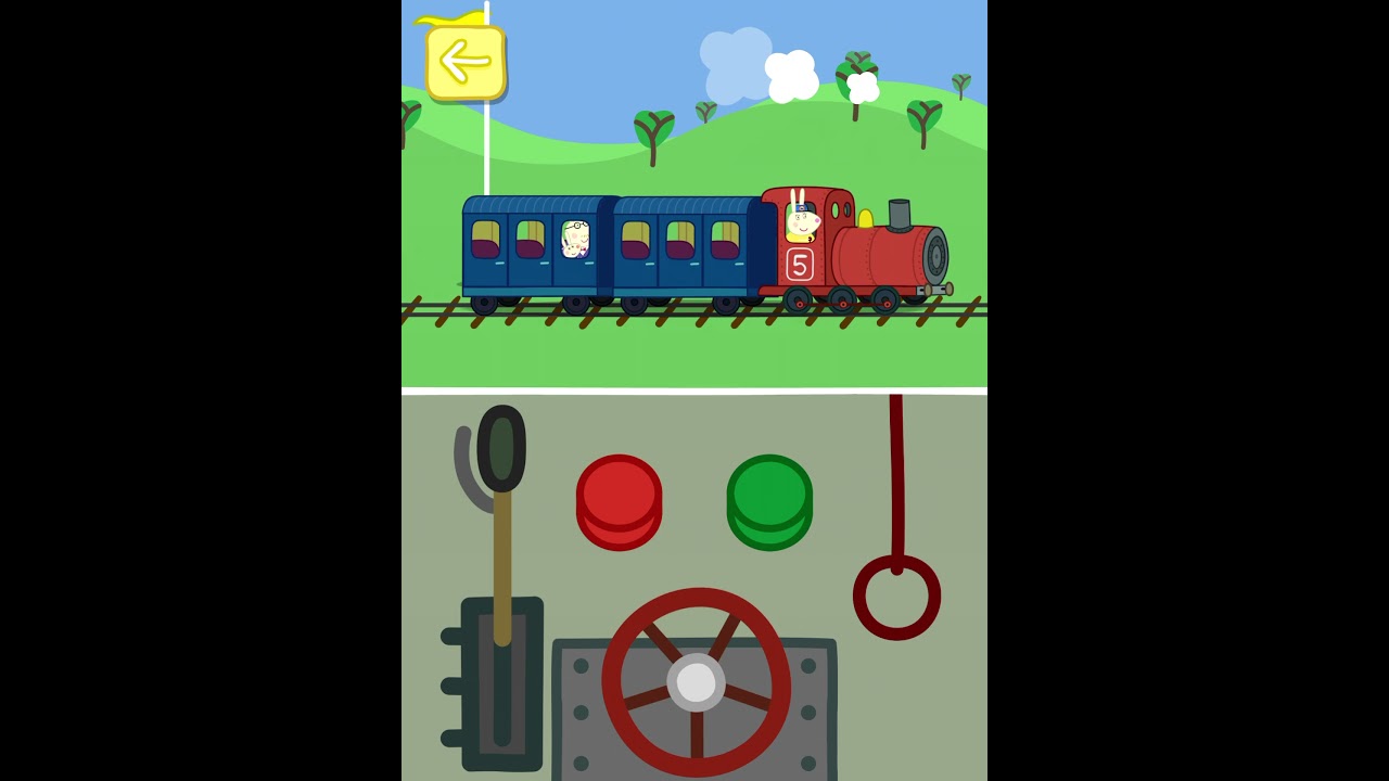 Peppa Pig Train Ride Game - YouTube
