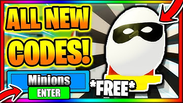 ALL *NEW* SECRET OP WORKING CODES! Roblox Minion Simulator