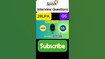 spark data engineer interview questions and answers | 3 to 7 years | Data frame vs dataset | Q5