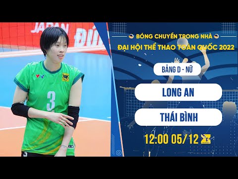 Video Long An - Thái Bình | Bảng D - Nữ bóng chuyền trong... - youtube