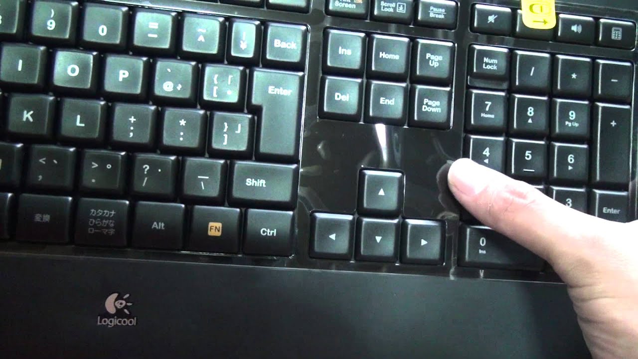 Logicoolキーボード K800 開封動画 - YouTube