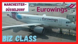 Empty Eurowings Bizcl Manchester To Düsseldorf - Flight Review