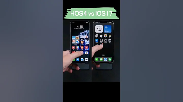 Harmony OS4 vs iOS17 #shortsvideo #shorts #harmonyos4 #ios17