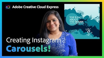 Creating Instagram Carousel Posts #CreateWaves | Adobe Express