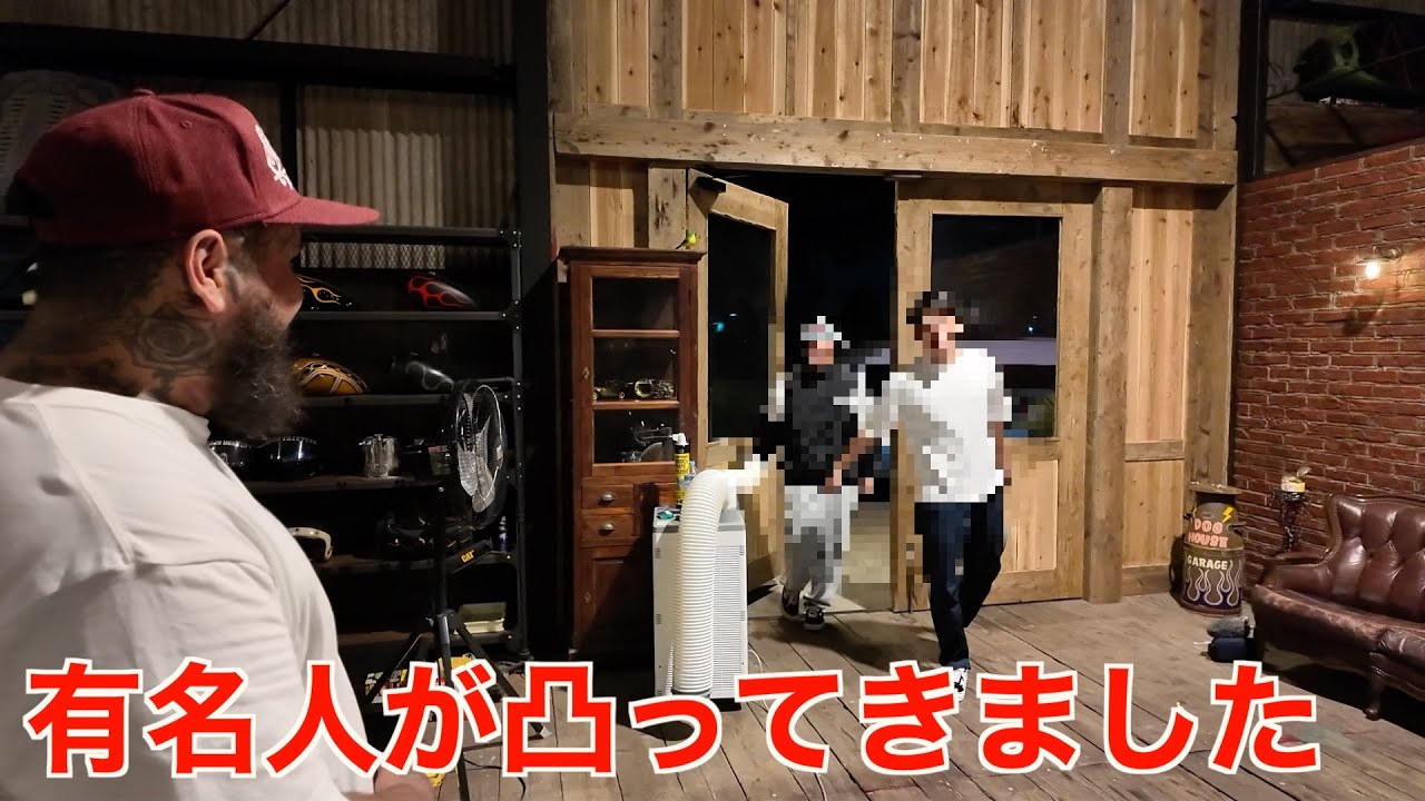 人気YouTuberがガレージに来ました！