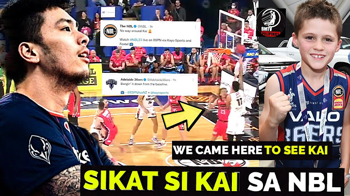 SIKAT na SIKAT si KAI SOTTO sa NBL !  BINIGYAN pa ng Special Exclusive interview at HIGHLIGHTS !