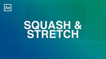 After Effects Animation Tutorial - 01 Squash & Stretch