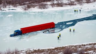 Moments Incroyables de Conduite de Camions Filmés