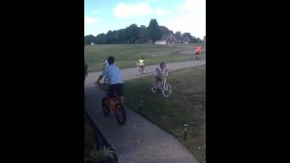 Kids riding bikes part 1