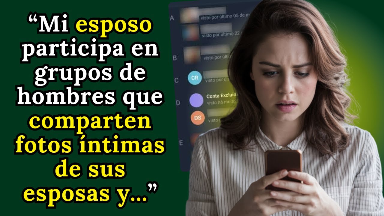 Grupos de hombres en Telegram que comparten fotos íntimas de sus esposas - YouTube