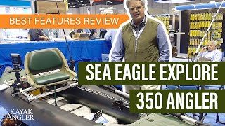 Sea Eagle Explore 350 Angler Fishing Kayak Specs & Features Review and Walk-Around