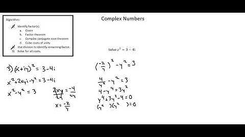 A-level Mathematics 9709: Solving equations with complex roots 4