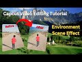 Capcut VFX Editing Tutorial | Environment Scene Effect |