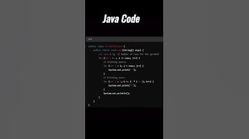 How to Print Star Pyramid Pattern in Java and Python | Quick Coding Tutorial