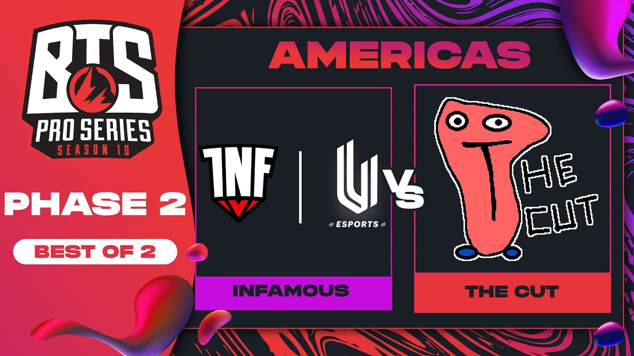 Infamous vs The Cut Game 1 - BTS Pro Series 10 AM: Phase 2 w/ rkryptic & neph